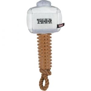 Cerdá Life's Little Moments - Jouet à Macher pour Chien avec Son - Nettoyant des Dents - Sûr, Resistant et Non Toxique en Forme de Mjöllnir, Le Marteau de Thor - Licence Officielle Marvel Studios (MF ECOM NETWORK, neuf)