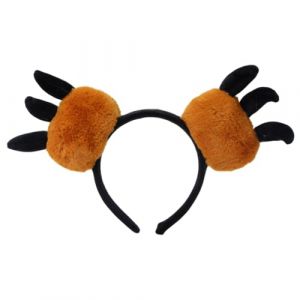 Bottone Serre-tête en forme de griffe de séraphin chinois pour femmes et filles, décoration de dragon mignon, couvre-chef, griffe de dragon en peluche pour fête du Nouvel An (zhenkuangkeji, neuf)