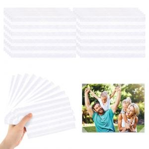 Lot de 1020 Autocollants pour Coins de Photos, Coins de Photo Autocollants,Coins Photo Auto Adh&eacute;sifs,Coins de Montage Photo,Coins Photo pour Albums Photos,Scrapbooking et Loisirs Cr&eacute;atifs(Transparent) (KattShop, neuf)