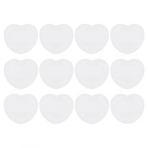 QUARKZMAN 12Pcs Écran de Déodorant pour Urinoir, Gâteaux Parfumés Anti-Éclaboussures Protection contre les Odeurs Tapis d'Urinoir Toilettes, Salle de Bain, Blanc (QUARKZMAN, neuf)