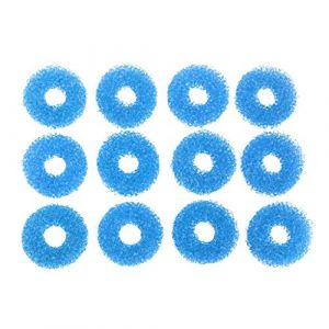 INGVIEE 12 Pi&egrave;ces Compatible Mousse Filtrante Bleue pour Eheim 2616085 Aquaball 2208/2210/2212 et 60/130/180 (autumngreat, neuf)