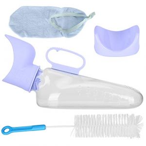 Urinoir Femelle 700 Ml Grande Capacité Femmes Urinoir Portable Bouteille D'urine Anti-déversement pour Personnes âgées, Malades, Voyage en Voiture (Vertigo eu, neuf)