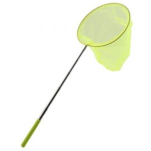 SVRITE Attraper Attraper Le Papillon P¨ºche Au Filet Sac en Filet De P¨ºche T¨¦lescopique en Acier Inoxydable Outil Ext¨¦Rieur T¨¦lescopique Portable Contagieux Le Filet D'Attraper Jaune (Taiyuanshuoyitedianzishangwuyouxiangongsi, neuf)