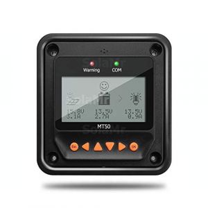 EPEVER® Compteur à distance MT50, Indicateur à Distance pour Contrôleur de Charge Solaire, pour Série Tracer-AN, Série Tracer-BN, Série LandStar-B, Série ViewStar-BN - MT50 (SolaMr-EU, neuf)