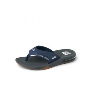 REEF Tongs Fanning pour homme, soutien de la voûte plantaire, semelle extérieure durable, résistante à l'eau, avec décapsuleur intégré, 47 EU (Avenue 85 FR, neuf)