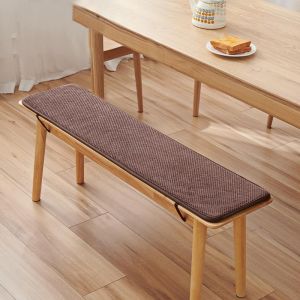 Homesally Coussin de Banc Interieur, Coussin de Siège Banc Rectangulaire, Coussin de Banc de Jardin Extérieur, Baie Vitrée, Salle à Manger,café,35x150cm (TaiYuanYiHeMaoYiYouXianGongSi, neuf)