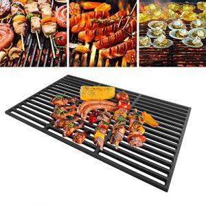 LARS360 Grille rectangulaire en Fonte pour Barbecue &agrave; gaz et Charbon de Bois Massif et &eacute;maill&eacute; (60 x 40cm) (songsong KH, neuf)