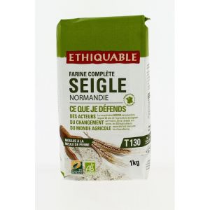 Farine de Seigle T130 bio & équitable (NOS MEILLEURES COURSES, neuf)