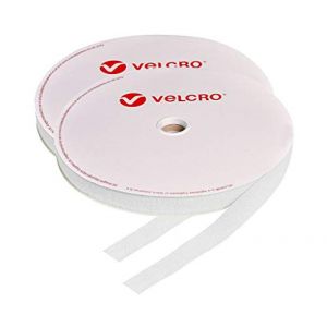 Velcro® - Bande auto-agrippante à coudre - 10 mm - Blanche - 1 m (TRsalesUK, neuf)