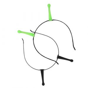 Homoyoyo 2pi&egrave;ces Serre-t&ecirc;te Antenne Adulte Pour Halloween Bandeaux Cosplay Avec Design Extra-terrestre Accessoire D&eacute;guisement Pour Femme (HuanYH, neuf)