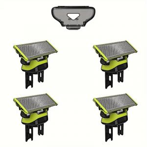 Lames de rasoir compatibles avec One Blade, lot de2/3/4/6, pour rasoir/tondeuse électrique Philips One Blade (4) (SMU.co., neuf)
