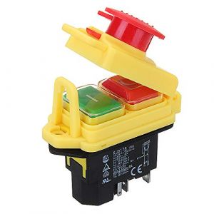 ExcLent 230V Ip55 Kjd17 Gf Arrêt De Démarrage À 4 Broches Sur Interrupteur De Libération De Volt Adapté Pour Les Machines D'Atel ier (RanDal, neuf)