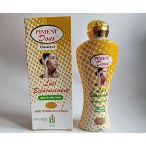 Piment doux, lait éclaircissant fort 250ml (GROUP 3N, neuf)