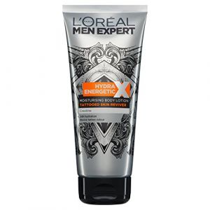 L'Oreal Men Expert Hydra Energetic Lotion revitalisante pour tatouage 200 ml (Power Khan UK, neuf)