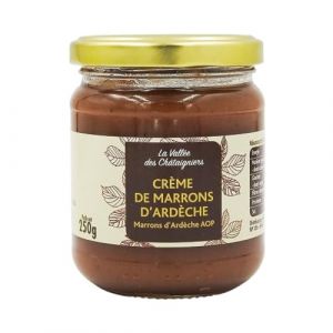 Crème de marrons d'Ardèche AOP - Bocal 250g (BienMangerCom, neuf)
