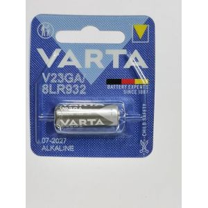 Varta V23GA alcalin 12V batterie non rechargeable - Batteries, Alcaline, cylindrique, 12V 50mAh, Bleu, Argent, 28,5 mm (P & F France, neuf)