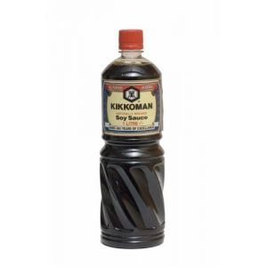 KIKKOMAN Lot de 3 sauces soja [3 x 1000 ml] Sauce soja (Conseil & Négoce Européen, neuf)