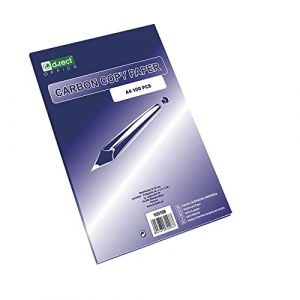 D.RECT Lot de 100 feuilles de papier carbone pour écriture manuscrite Bleu Format A4 (MESJAMBESCHIC, neuf)