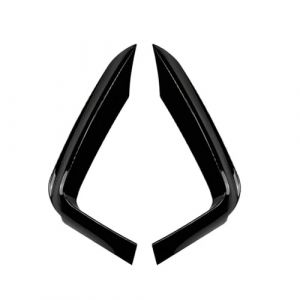 S&eacute;parateur pour BMW S&eacute;rie 4 F32 F32 F36 420d 425d 430i 430d 435d MP Tech Pare-Chocs Avant S&eacute;parateur L&egrave;vre Spoiler Phare Antibrouillard Grille 2014 &Agrave; 2020 Becquet(Gloss Black Splitter) (HUAKUNS, neuf)