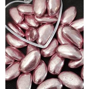Coffret Dragée 500g Rose Golde aux amandes (Dounia Mariage, neuf)