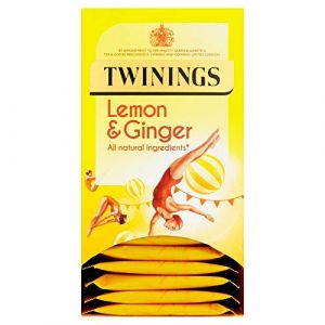 Twining Twinning Lot de 6 enveloppes Citron et Gingembre (AB.GROCERIES, neuf)
