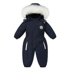B&eacute;b&eacute; Filles Habits de Neige Barboteuse Enfant Imperm&eacute;able Combinaison Vestes de Ski Gar&ccedil;ons Toison Manteau Coupe-Vent V&ecirc;tements D'Ext&eacute;rieur 2-3 Ans (Acuryx, neuf)