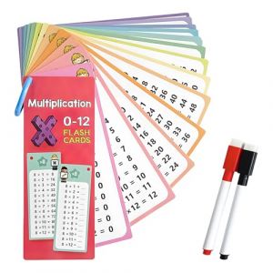 YALiya 3 Pièces Planche 1x1 Enfants Table de Multiplication, Tables de Flash Cards Multiplication, Apprendre Les Tables de Multiplication, Jeu de Puzzle Maths pour Les 3-5 Ans (15 Feuilles) (YIZHENGKE, neuf)