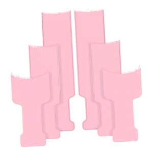 HAPINARY 6pi&egrave;ces Peigne &agrave; M&egrave;ches R&eacute;utilisable Pour Coiffeur Lot De Peignes De Mise Valeur Avec Dents Accessoires De Coloration Pour Cheveux (Gan Gardner, neuf)