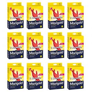 12 x Marigold Gants Latex Le sensible taille m en boîte 2 pièces (laril-shop, neuf)
