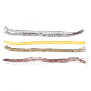 NUOBESTY Lot de 20 Cils DIY pour Poup&eacute;e Faux Cils Noirs Bruns Marron et Dor&eacute;s Longueur 06 CM Fournitures de Bricolage pour Gar&ccedil;on et Filles Accessoires Maquillage Poup&eacute;e (Camplos, neuf)