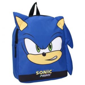 mybagstory Sac à dos – Sonic – Bleu - Enfant - Ecole - Primaire - Maternelle - Garderie - Cartable Garçon - Taille 32 cm - Bretelles réglables – Idée Cadeau (Mon jouet préféré, neuf)