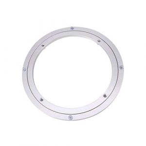 Plateau Tournant TV,Plaque Rotative Grand 50cm,Heavy Duty Mecanisme Plateau Tournant Table Lisse en Alliage D'aluminium pour D'affichages Meubles Service Show (AAABOX-FR, neuf)