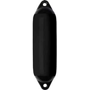 Seilflechter - Pare-battage Gonflable 150 x 580 mm en Noir, Pare battage Long avec 2 Yeux, pour Bateau & Yacht (Seilflechter Tauwerk GmbH, neuf)