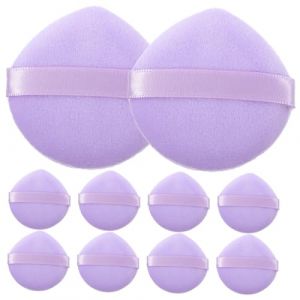 Healeved 10pi&egrave;ces Houppette De Maquillage Pour Visage Houppette Portable Petite Pour Pratique (Sonieg, neuf)