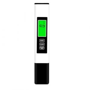 Testeur d'eau Num&eacute;rique 3 en 1 - TDS/EC/Temp&eacute;rature, Test Duret&eacute; de l'eau, Testeur de Qualit&eacute; de l'eau avec &Eacute;cran LCD, Mesure Pr&eacute;cise 0-9999 ppm, TDS M&egrave;tre pour Eau Potable, Piscine, Aquarium (LUYUXUAN LIMITED, neuf)