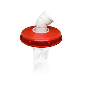 fllyingu Couvercle IBC avec Filtre en Nylon, 163mm/245mm Filtre Cuve IBC Couvercle, Couvercle IBC avec Évent pour Réservoir d'Pluie IBC (Well buy, neuf)