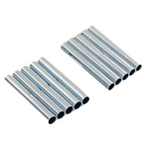 perfk Lot de 10 connecteurs pour poteaux de Tente, Tubes m&eacute;talliques Professionnels pour poteaux en Fibre de Verre de 8,5 mm de diam&egrave;tre, auvents de (perfk, neuf)