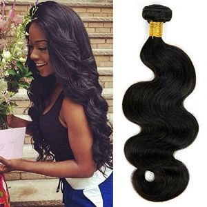 Body Wave Human Hair Bundles Meche Tissage Naturel Cheveux Humain Longue Meche Naturelle Tissage Bresilien En Lot Cheveux Naturel Br&eacute;silienne Couleur Noire Naturelle 100g 20 Pouce (beiyuan hair product, neuf)