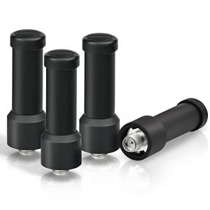 Bingfu UHF 400-460MHz Antenne Radio Bidirectionnelle SMA Femelle Courte Compatible avec BaoFeng UV-5R UV-82 BF-888S GT-3 Arcshell AR-5 AR-6 AR-7 Wouxun Radio, 4 Lot (Toiot, neuf)