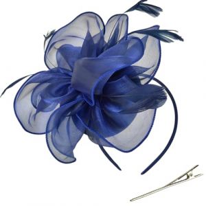 Serre-tête bibi pour femme, baptême, course à cheval, bal masqué, thé, mariage (YInan_doNG, neuf)