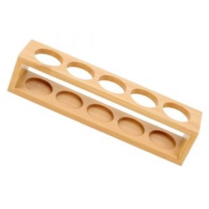 DEARMAMY 1 Étagère À Huiles Essentielles Support De Rangement Pour Huiles Essentielles Présentoir Pour Huiles Essentielles Aromathérapie Support Pour Bouteilles D'Huiles (Liiane, neuf)