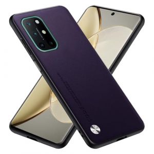 RankOne Coque Compatible avec OnePlus 8T / OnePlus 9R (6.55"), Etui en Silicone Housse - Violet foncé (Rankone, neuf)