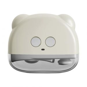 Coupe-ongles &Eacute;lectrique 2 En 1 Avec Capteur De Fichiers LED Tondeuse Et Polisseuse Rechargeables &Agrave; 3 Vitesses (deDhh, neuf)