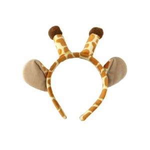 Healifty Serre-t&ecirc;te Girafe L&eacute;ger et Confortable pour F&ecirc;te Cosplay et Performance Bandeau Cheveux Femme Accessoire de D&eacute;guisement Amusant et Photo Souvenir (Madonna Tied, neuf)