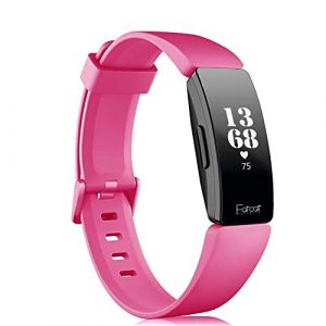 FunBand Compatible avec Fitbit Inspire & Fitbit Inspire HR Bracelet, Bande en Silicone Souple Sangle de Remplacement Reglables Sport Accessorie pour Montre Connectée Fitbit Inspire & Inspire HR (FunBand EU Direct Store, neuf)