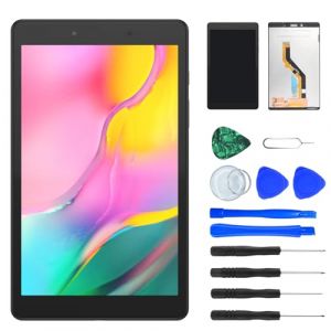 NB+ &Eacute;cran tactile LCD de rechange pour Samsung Galaxy Tab A 8.0 8" 2019 LCD unit&eacute; d'affichage num&eacute;riseur panneau avant en verre avec outils (LTE SM-T295, noir) (Ability Systems, neuf)