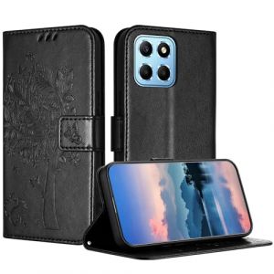 JayModCase Coque pour Huawei Honor X6/Honor X8 5G/Honor 70 Lite, Coque Portefeuille Housse Cuir avec Porte Cartes et b&eacute;quille Fermeture magn&eacute;tique &Eacute;tui pour Huawei Honor X6 - Noir (HXM STORE - EU, neuf)