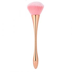 Brosse à Poussière pour Ongles, Outil de Manucure pour Enlever la Poussière en Poudre avec Fibre Douce, Outil de Manucure Facile à Enlever la Poussière à Long Manche pour une (Kireina-eu, neuf)