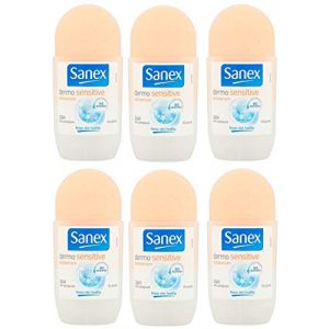 Sanex Dermo Sensitive Roll-on Deodorant (blue cap) - 6 x 50 ml (Advanced Healthcare products Ltd, neuf)