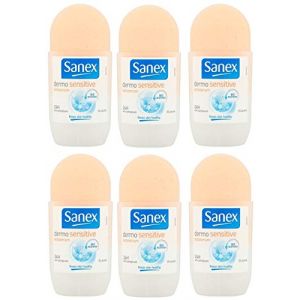 Sanex Dermo Sensitive Roll-on Deodorant (blue cap) - 6 x 50 ml (Advanced Healthcare products Ltd, neuf)